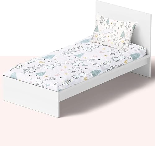 Miniatura 77 de Nikki Peter - Juego de sábanas para niños y niñas, 100 % algodón, sábanas de automóvil tamaño individual, juego de sábanas súper suaves de fácil