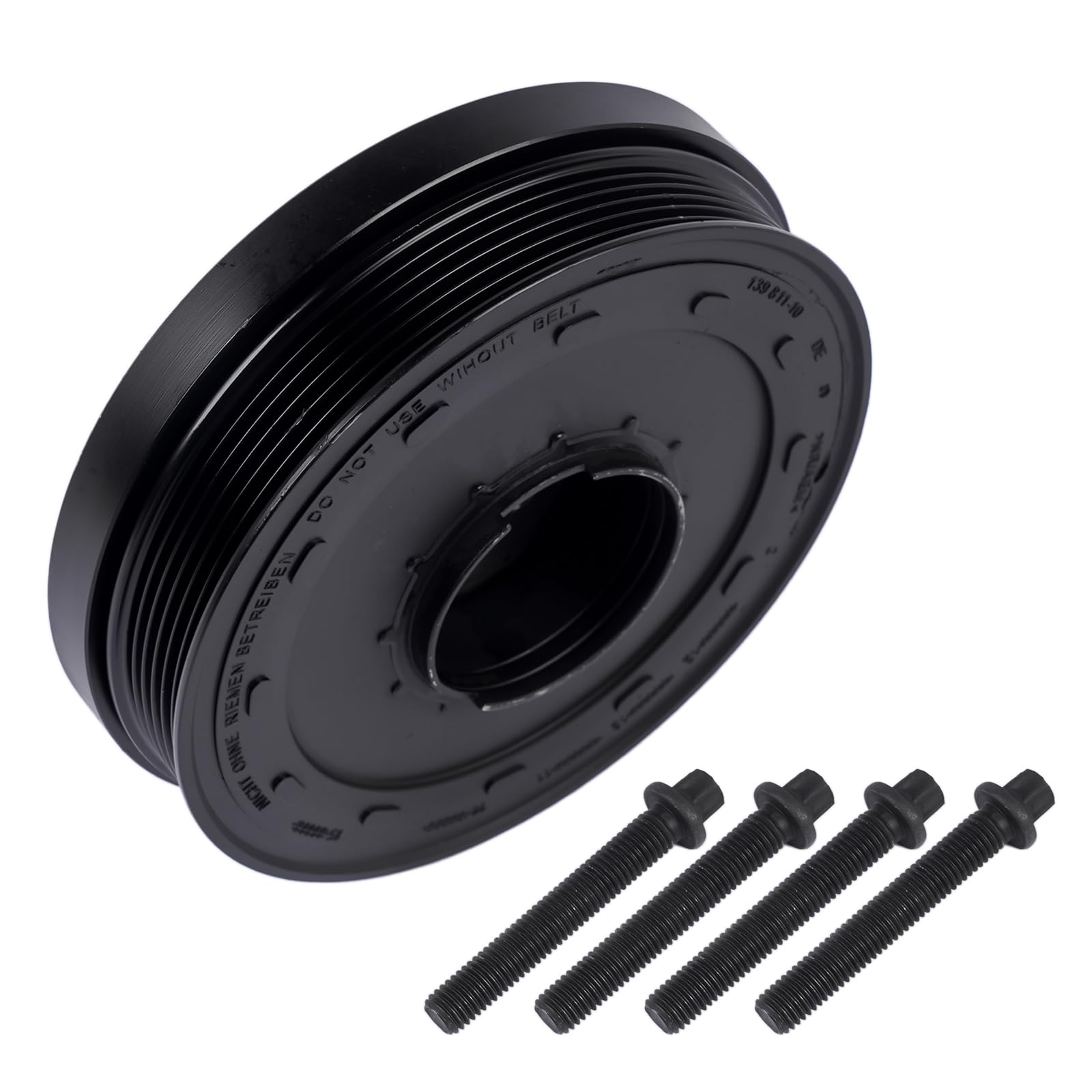 Puleggia albero motore con bulloni Compatibile con E81 E82 E87 E88 E90 E91 E92 E93 X1 N47 2010-2015