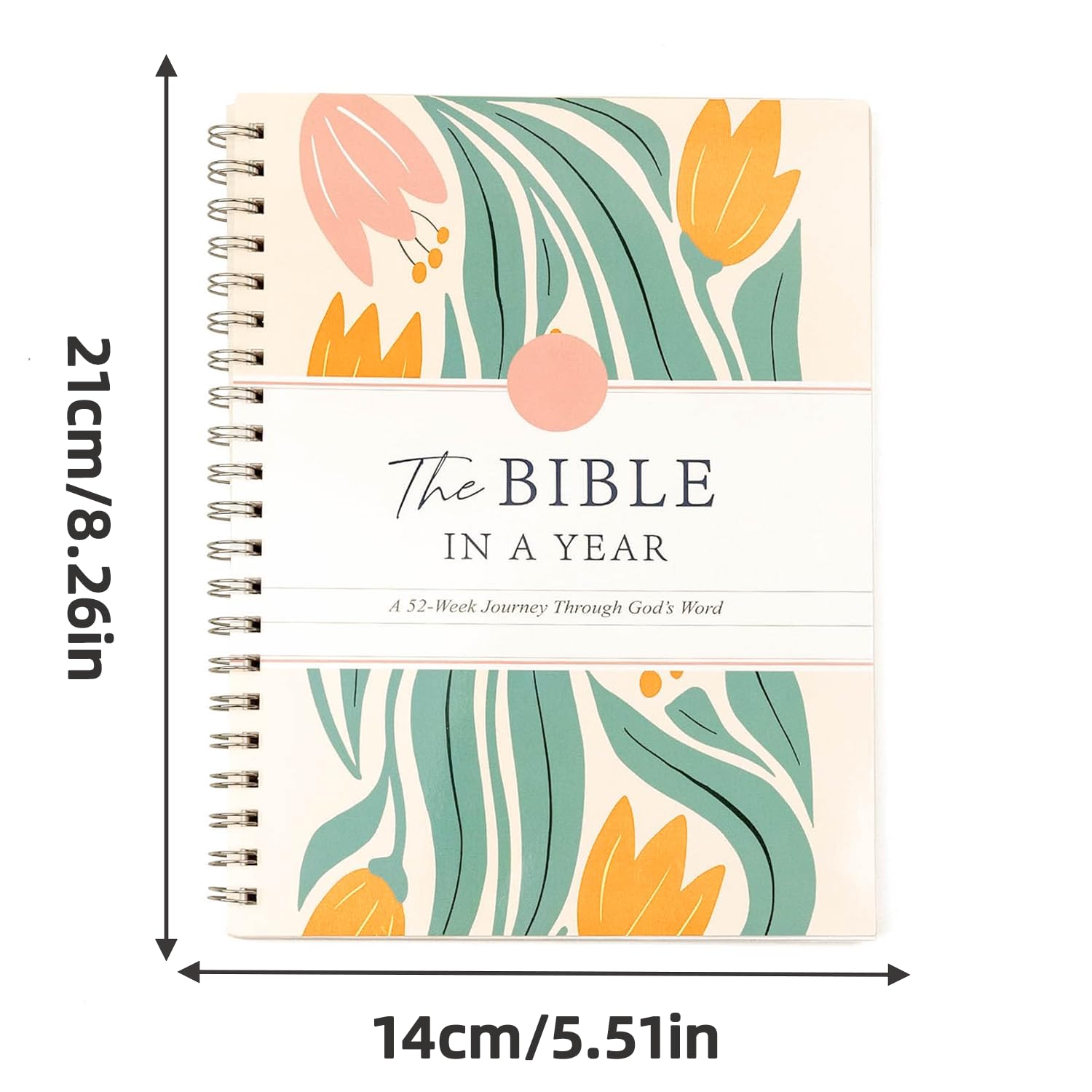 KBBYT The Bible In A Year: A 52-Week Study, Spiral Bible Study Guide, 52-Week Bible Study Plan, A Yearlong Bible Study for Women (A5) KBBYT The Bible In A Year: A 52-Week Study, Spiral Bible Study Guide, 52-Week Bible Study Plan, A Yearlong Bible Study for Women (A5)