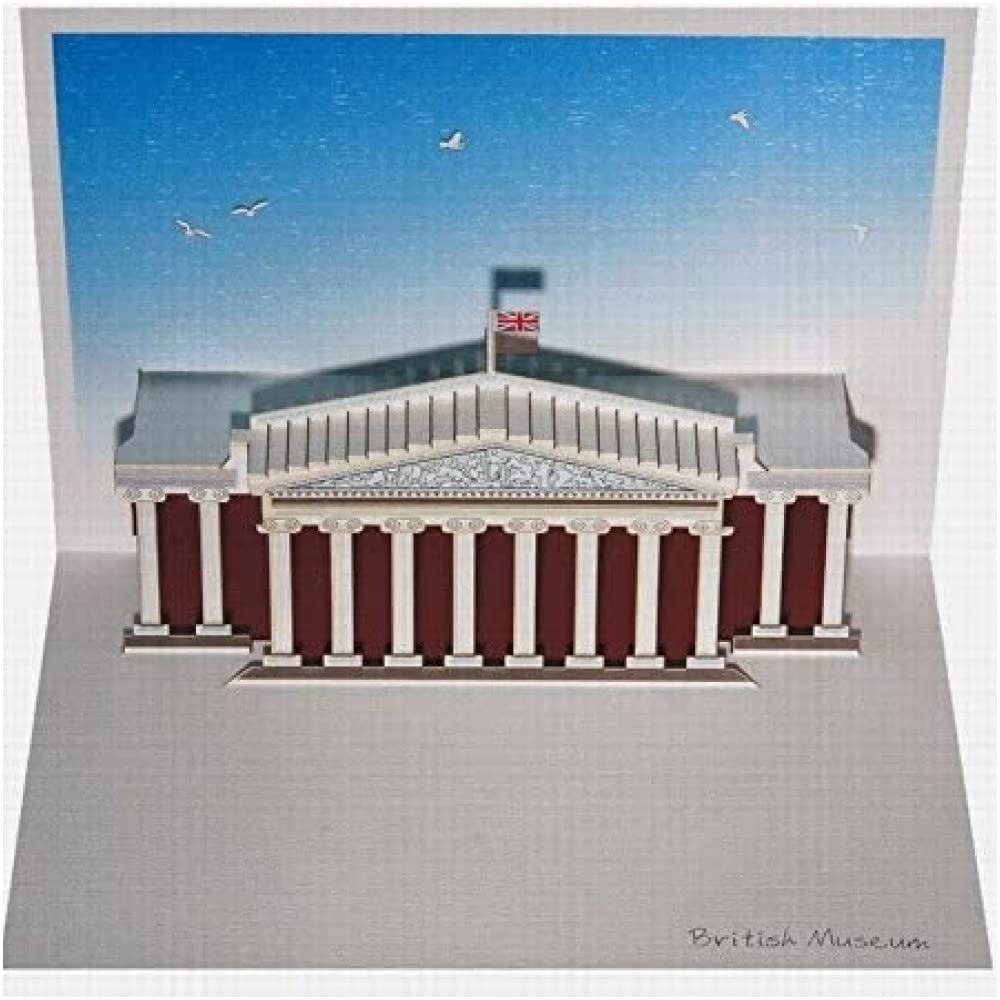 Forever Handmade Cards Pop Ups POP89 - British Museum - Laser Pop Up Card