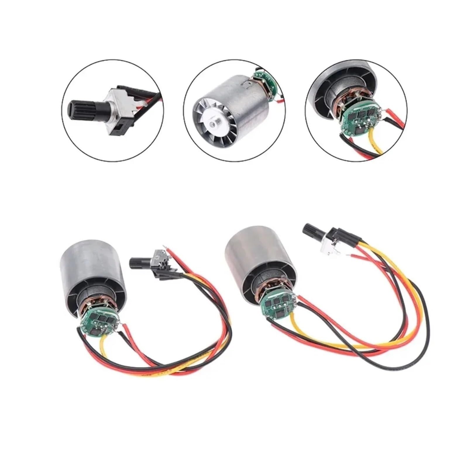 Mini Motore Brushless DC 9/12/24 V 3,5 A Controllo Velocità 100000 Giri/min (24 V. Motore) | Mini motore brushless DC 9/12/24 V 3,5 A 5 A Controllo velocità 100000 giri/min (motore 24 V 3,5 A)