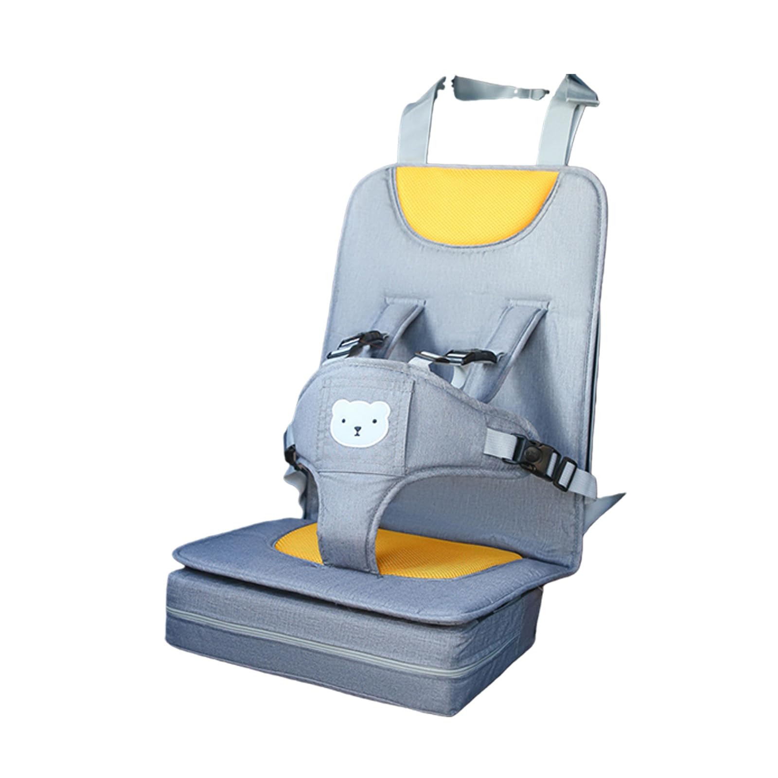 Seggiolino auto per bambini con/senza cuscino per aumentare l ' altezza per 6 mesi a 3 anni Facile da pulire e forte fissaggio Sedile per aumentare l ' altezza