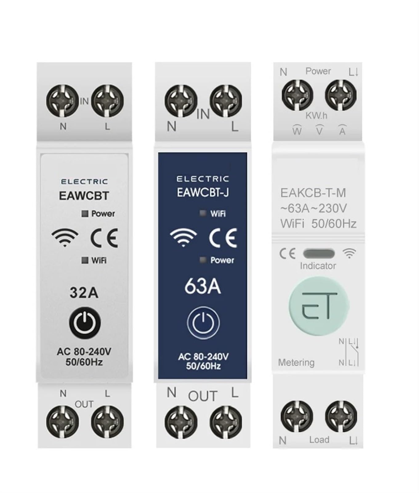 Disjoncteur intelligent WiFi fini les hausses de facture avec le compteur kWh 10A