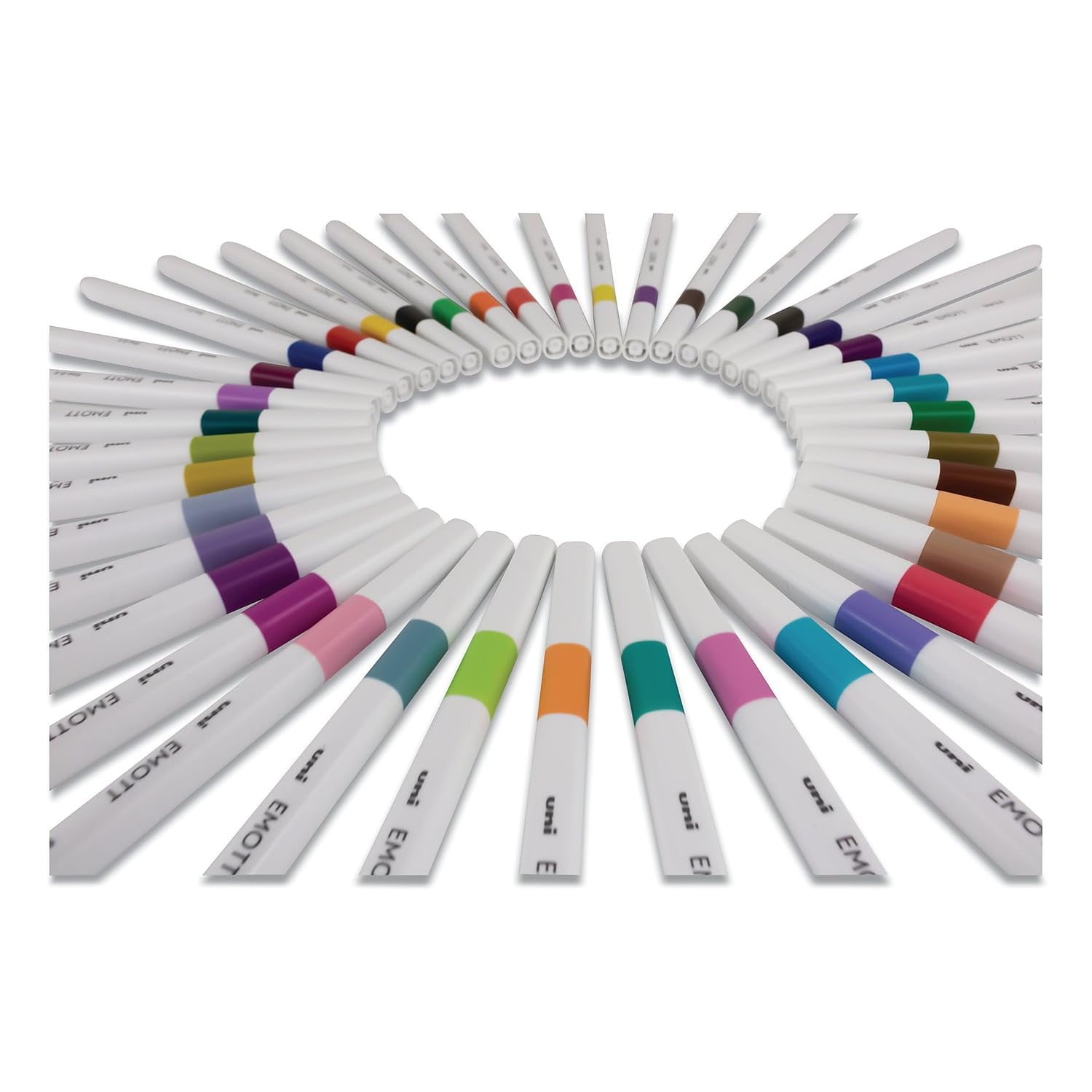 EMOTT Fineliner Pens, Fine Point (0.4mm), Assorted Ink, 40-count, Complete Color Set