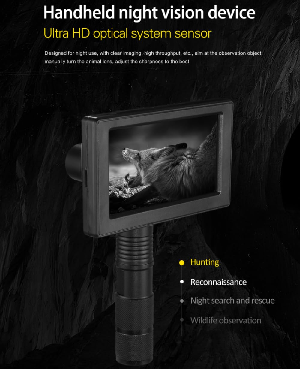 Handheld-Nachtsicht, 850 nm, Infrarot-LEDs + IR-Taschenlampe, Kameras, Outdoor-Zielfernrohr, wasserdichte Wildtier-Fallenkameras A