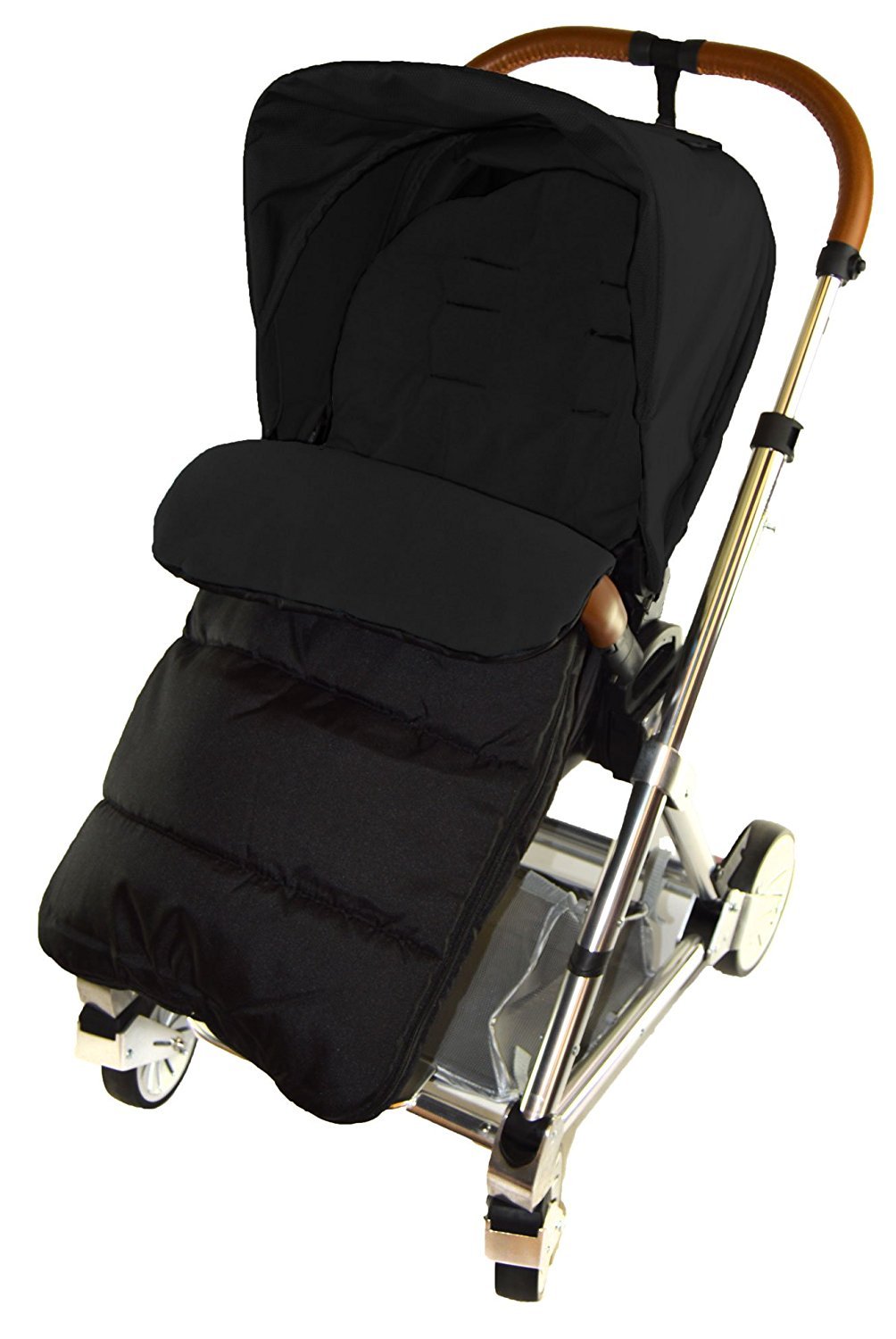 Footmuff/Cosy Toes Compatible with Mamas & Papas Pushchair Black Jack