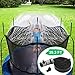 Produktbild CT Trampolin Sprinkler für Kinder Trampolin Spray Wasserpark Spaß Sommer Outdoor Wasserspiel Trampolin Zubehör, zum Anbringen am Trampolin Sicherheitsnetz Gehäuse (12m)