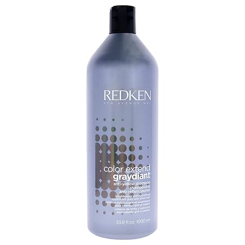 Redken Color Extend Graydiant Purple Shampoo Hair Toner For Gray Silver Hair Tones Strengthens Hair