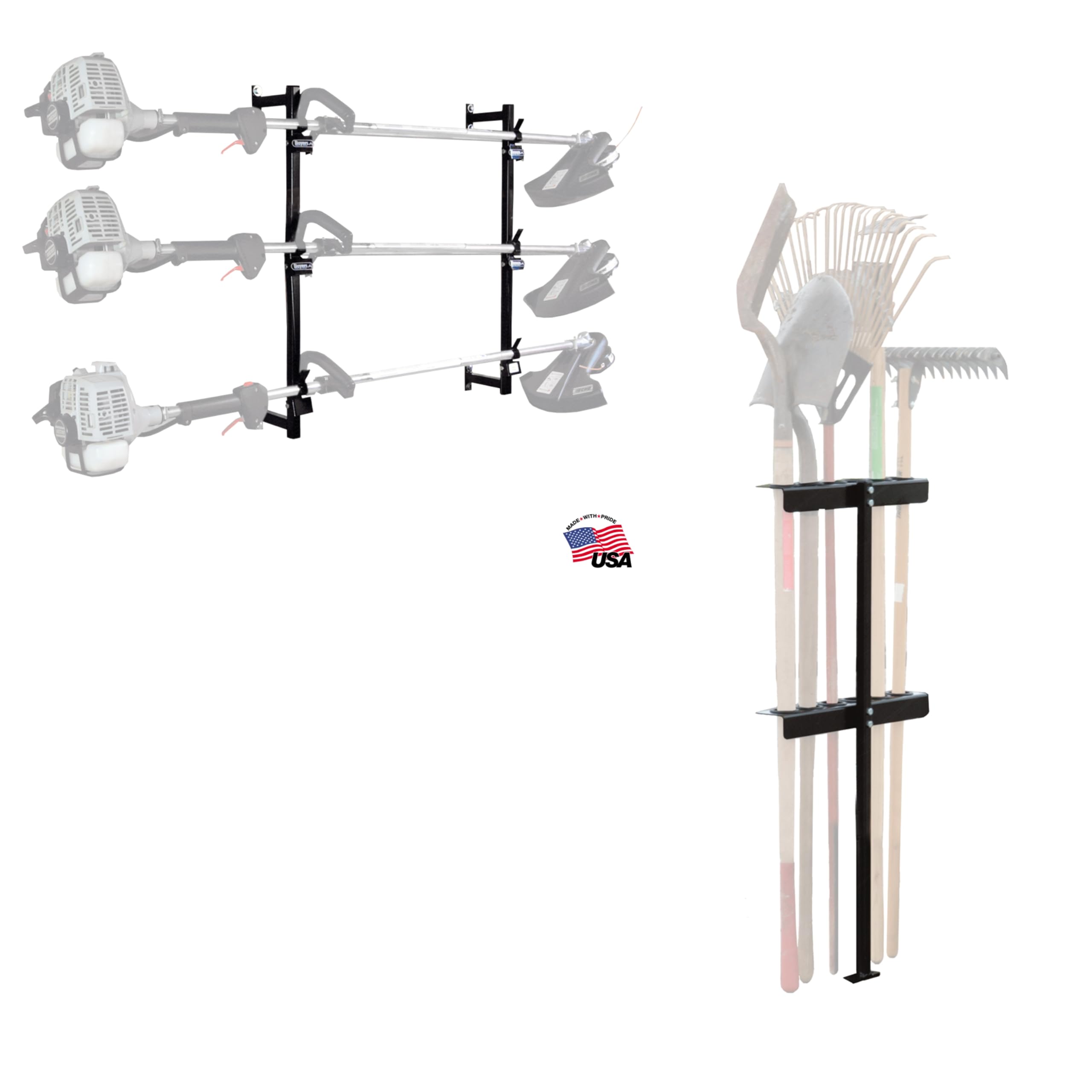 Landscaping Equipment Buyers Products LT12 Locking Trimmer Rack For ...