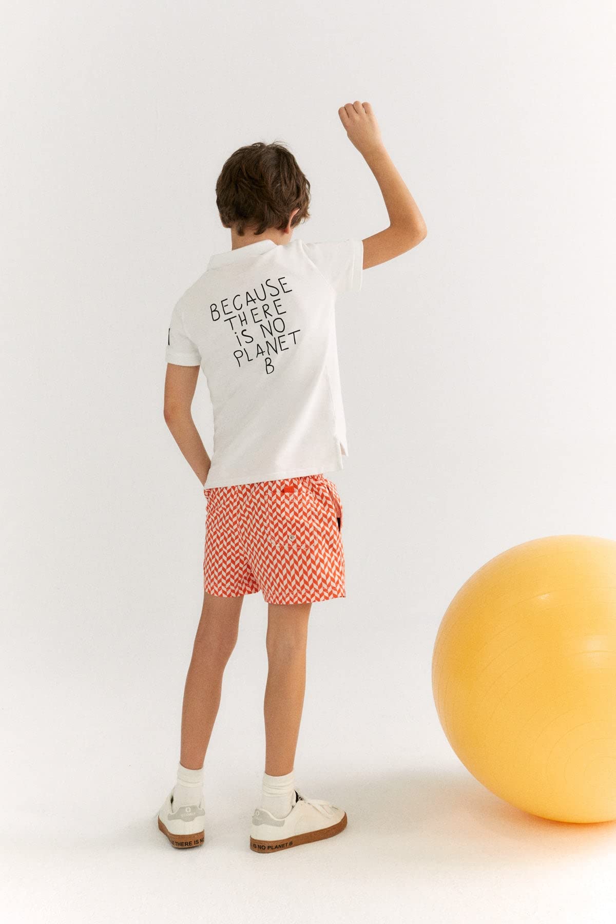 ECOALF, Bañador Niño Printalf, Short Niño, de Nylon, Tejido Reciclado, Bañador Corto, Bañador Bermuda, Secado Rápido