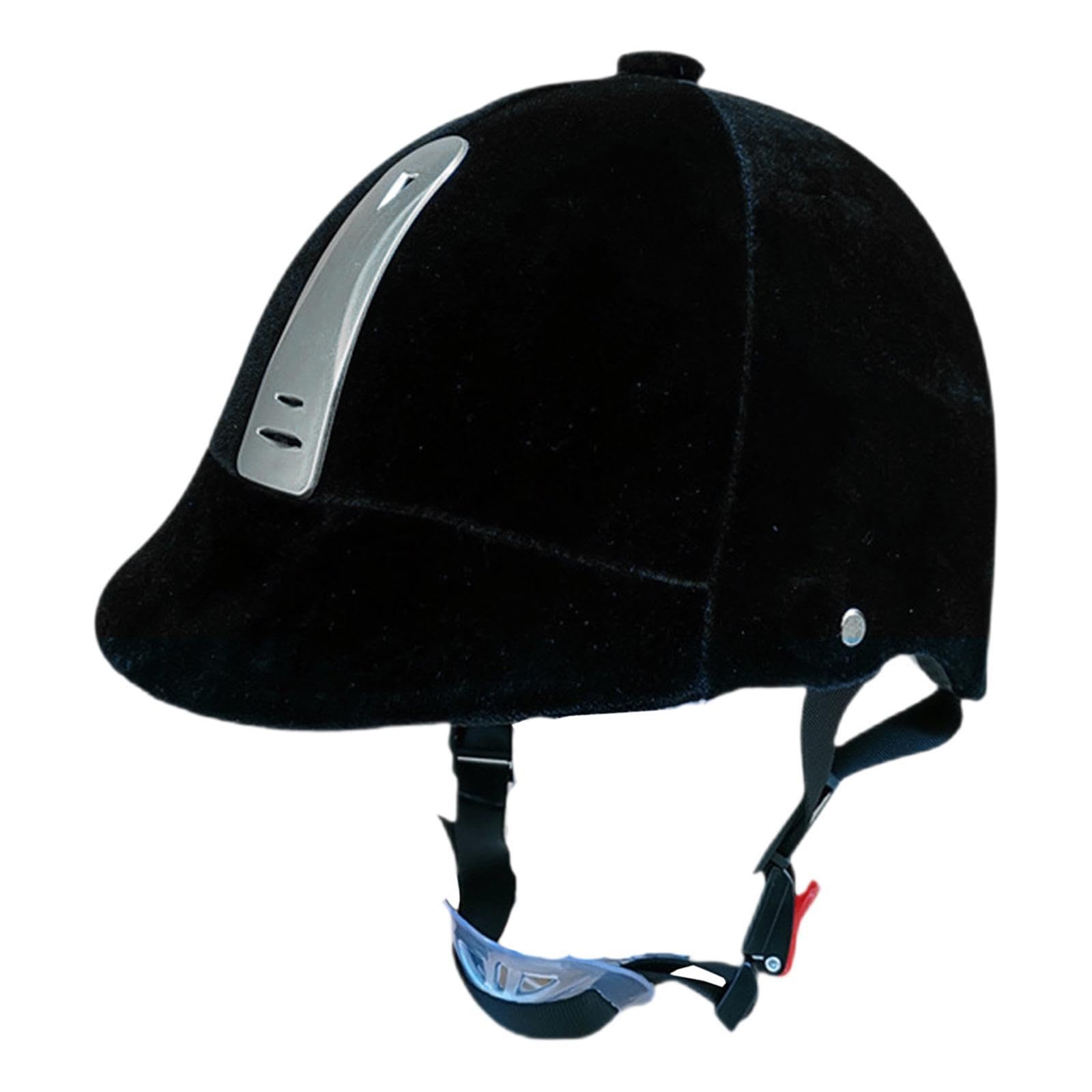 Generic Horse Helmet - Adjustable, Lightweight, Circumference 54-62cm, Cap for Riding Equipment