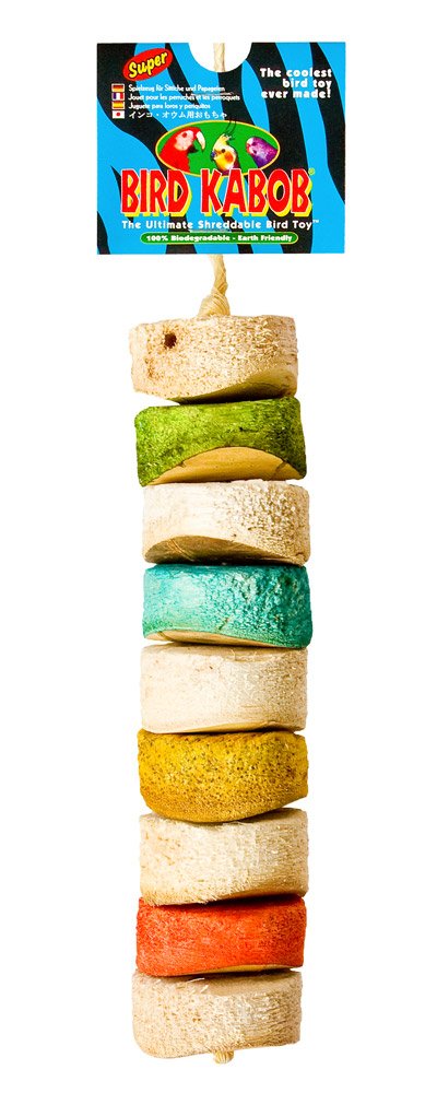 BIRD KABOB Bird Toy, Super