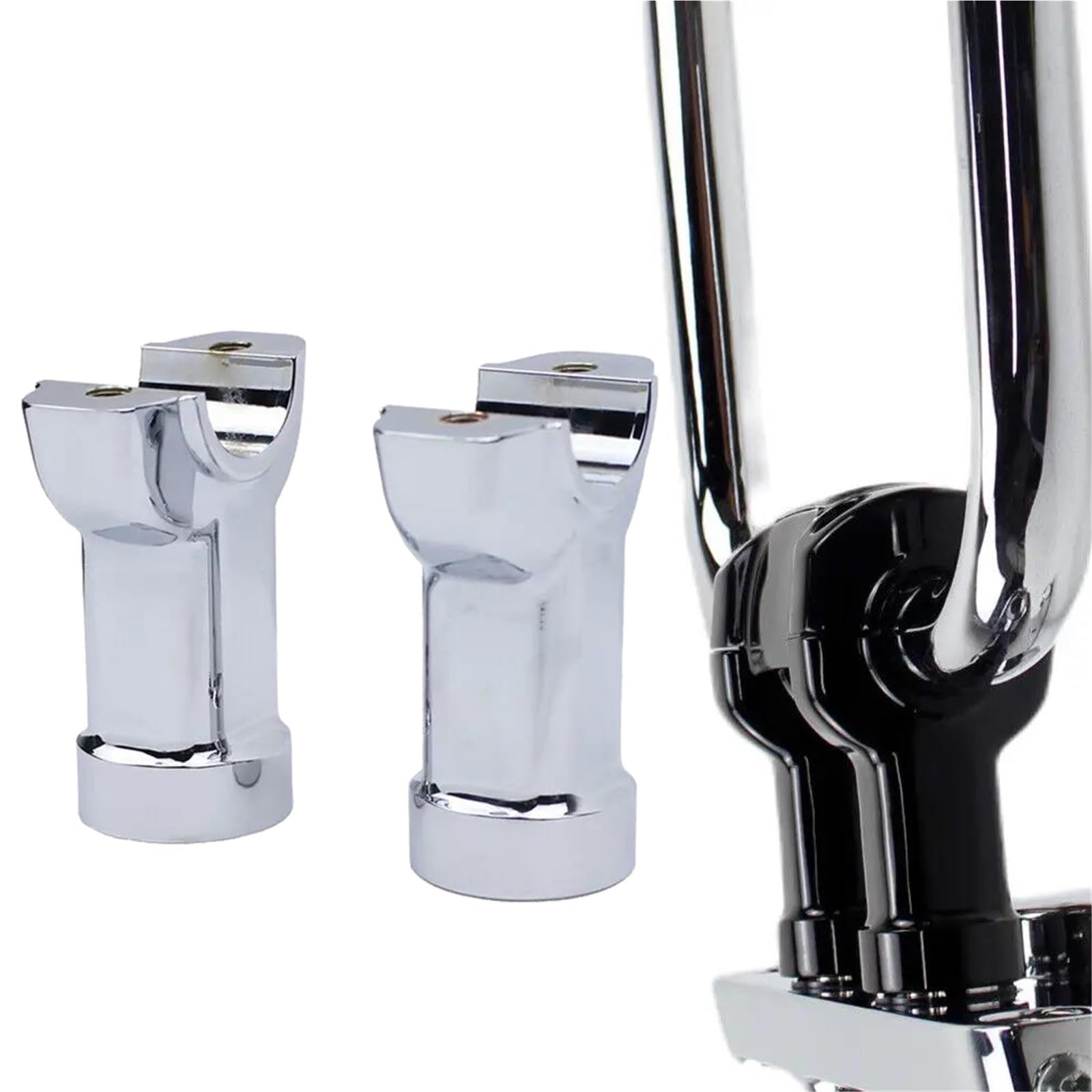 Soulager le mal de dos en Harley Breakout avec les risers de guidon 3,5" CNC