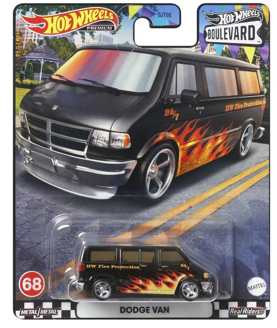 Hot Wheels Premium Boulevard #68 Dodge Van