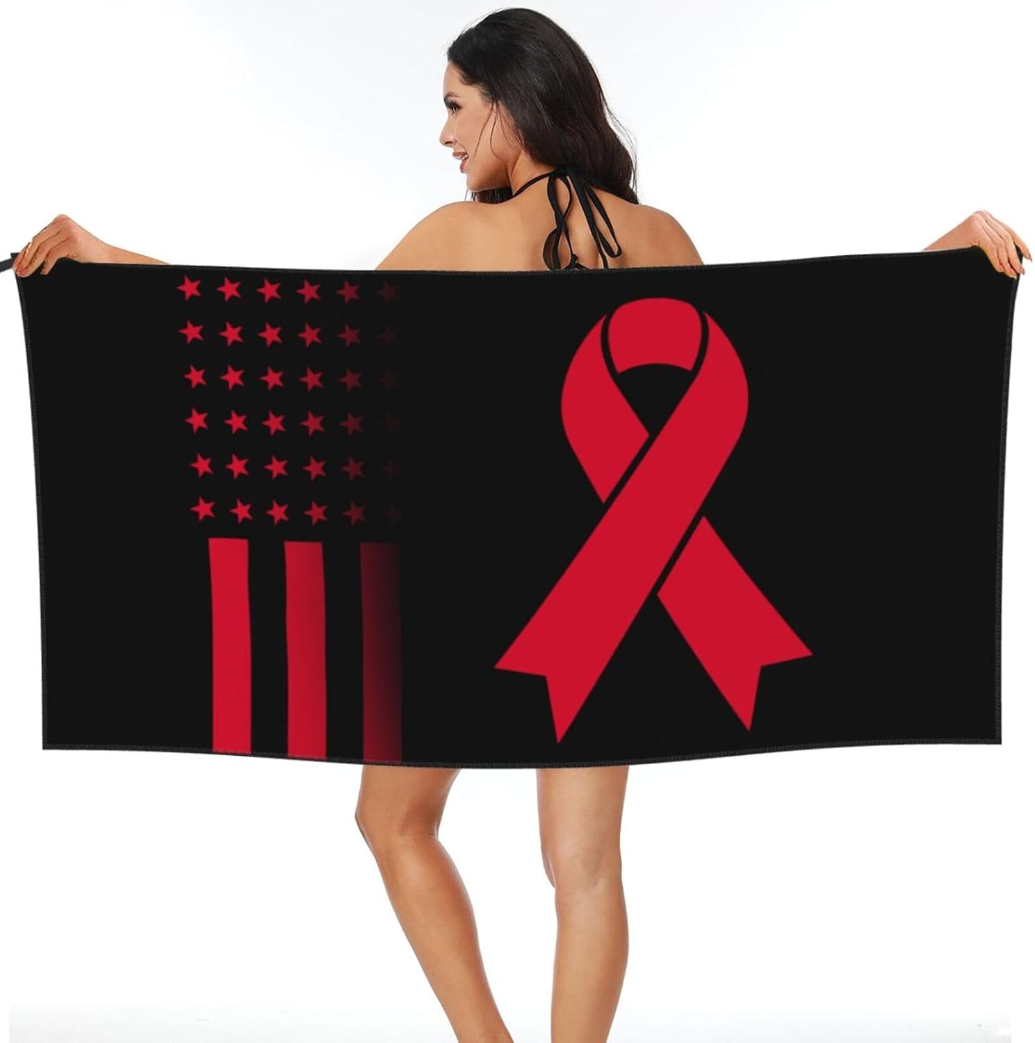 American Stroke Awareness Month Sand Free Beach Towels
