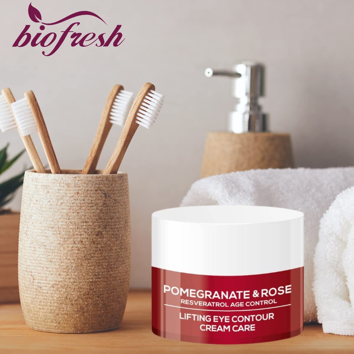 Biofresh cosmetics Via Natural Women's Eye Cream, 25 ml (Pack of 1) - Image 4
