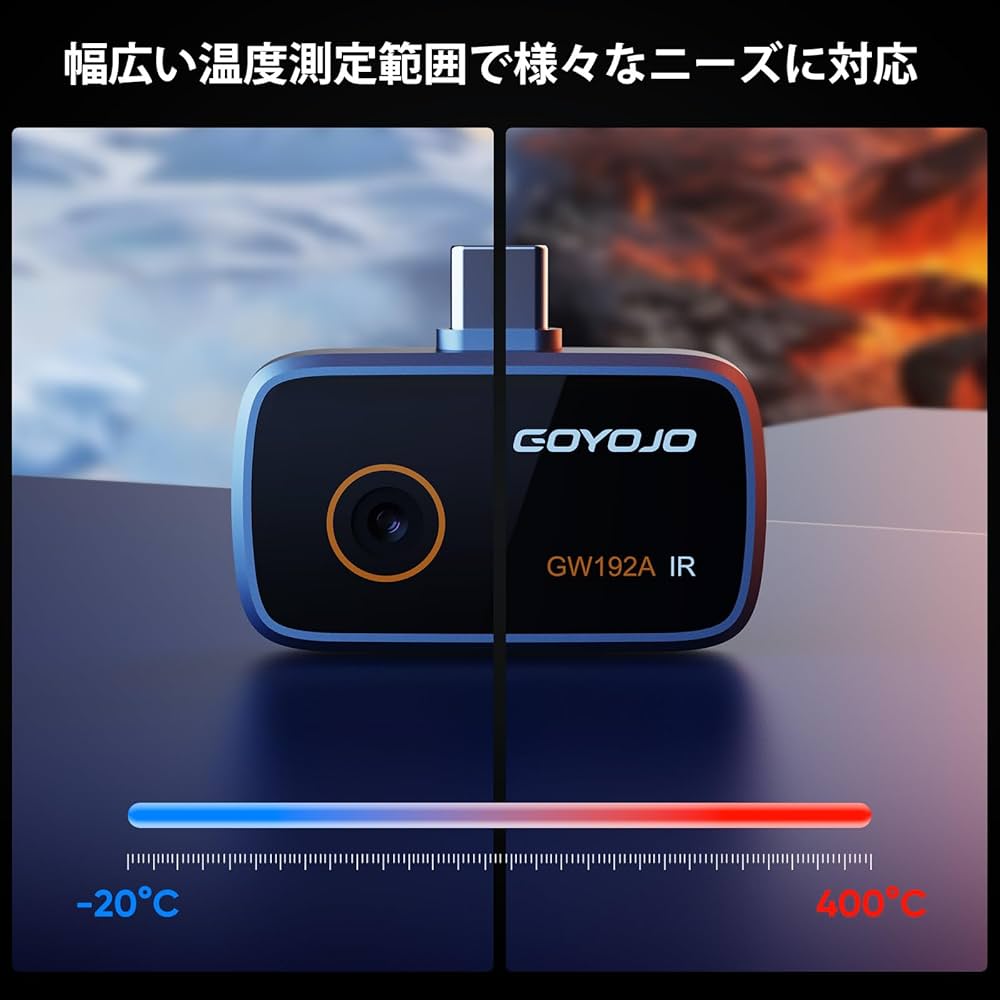 Amazon.co.jp: GOYOJO サーモグラフィー サーマルカメラ 赤外線