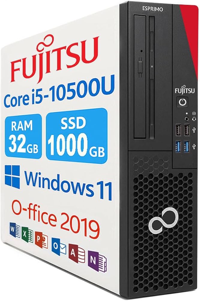 Amazon.co.jp: 【即戦力・デスクトップPC】富士通 ESPRIMO D5010