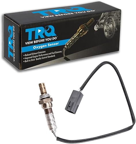 Vista 239 de TRQ Sensor de Oxígeno O2 de 4 Hilos de Banda Estrecha Compatible con VW Atlas 2.0L 2018-21, VW GTI 2.0L 2016-18, Audi A3 Quattro 2.0L 2015-18, VW