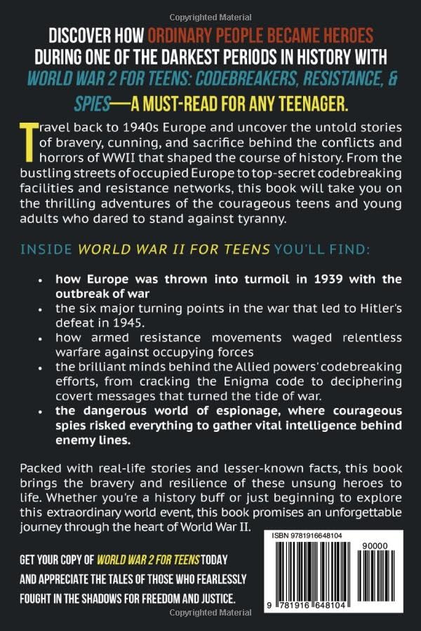World War 2 for Teens: Codebreakers, Resistance and Spies (Real-Life History for Teens) - Image 2