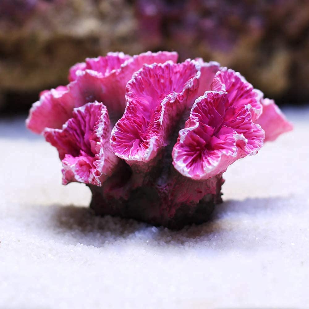 Polyresin Coral Reef Ornaments, Aquarium Coral Decor for Fish Tank Aquarium Decoration
