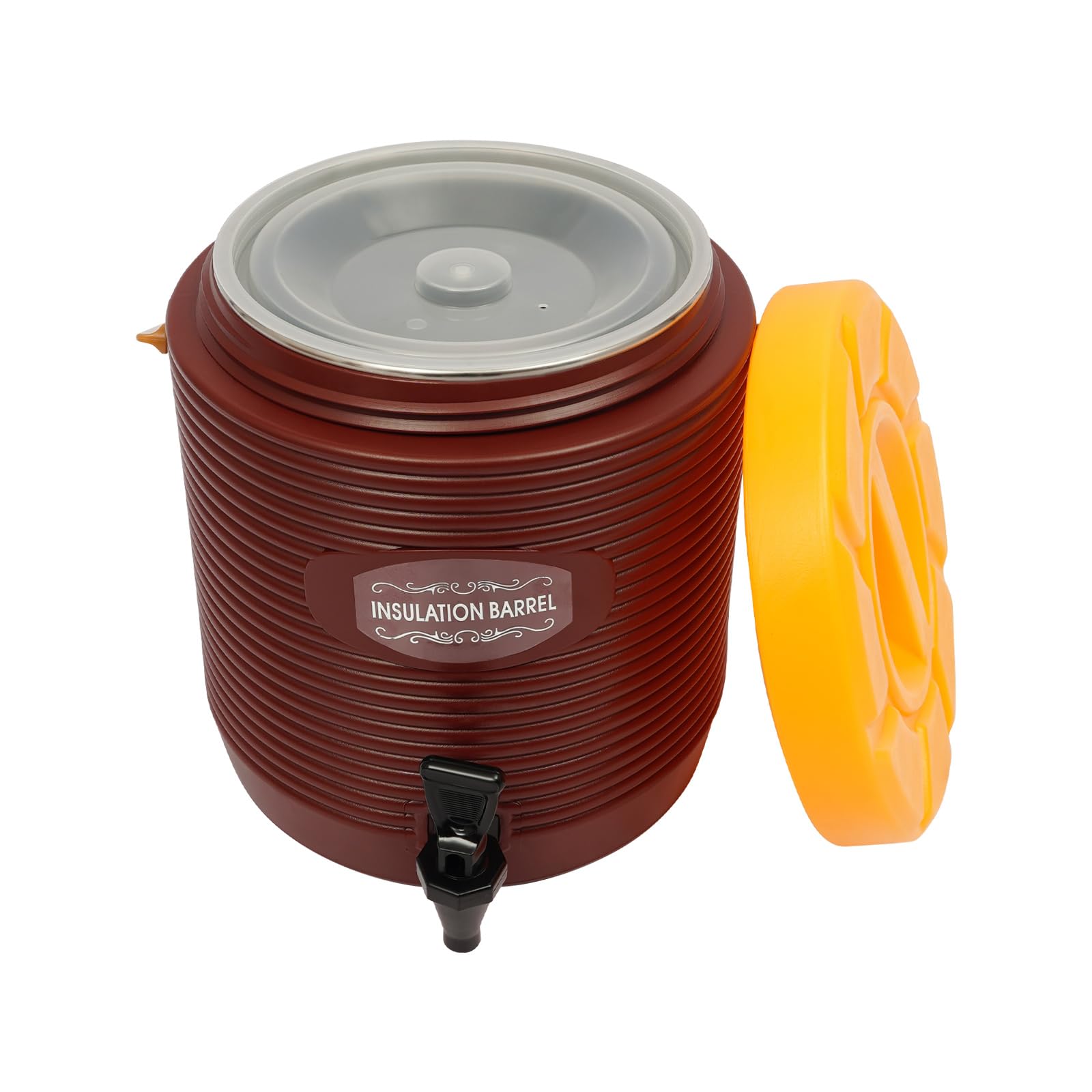Dispenser di bevande con rubinetto, in vetro, dispenser per acqua
