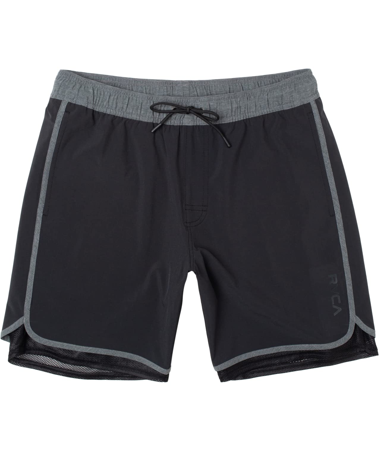 Boardshort RVCA short de surf extensible noir 17 pouces