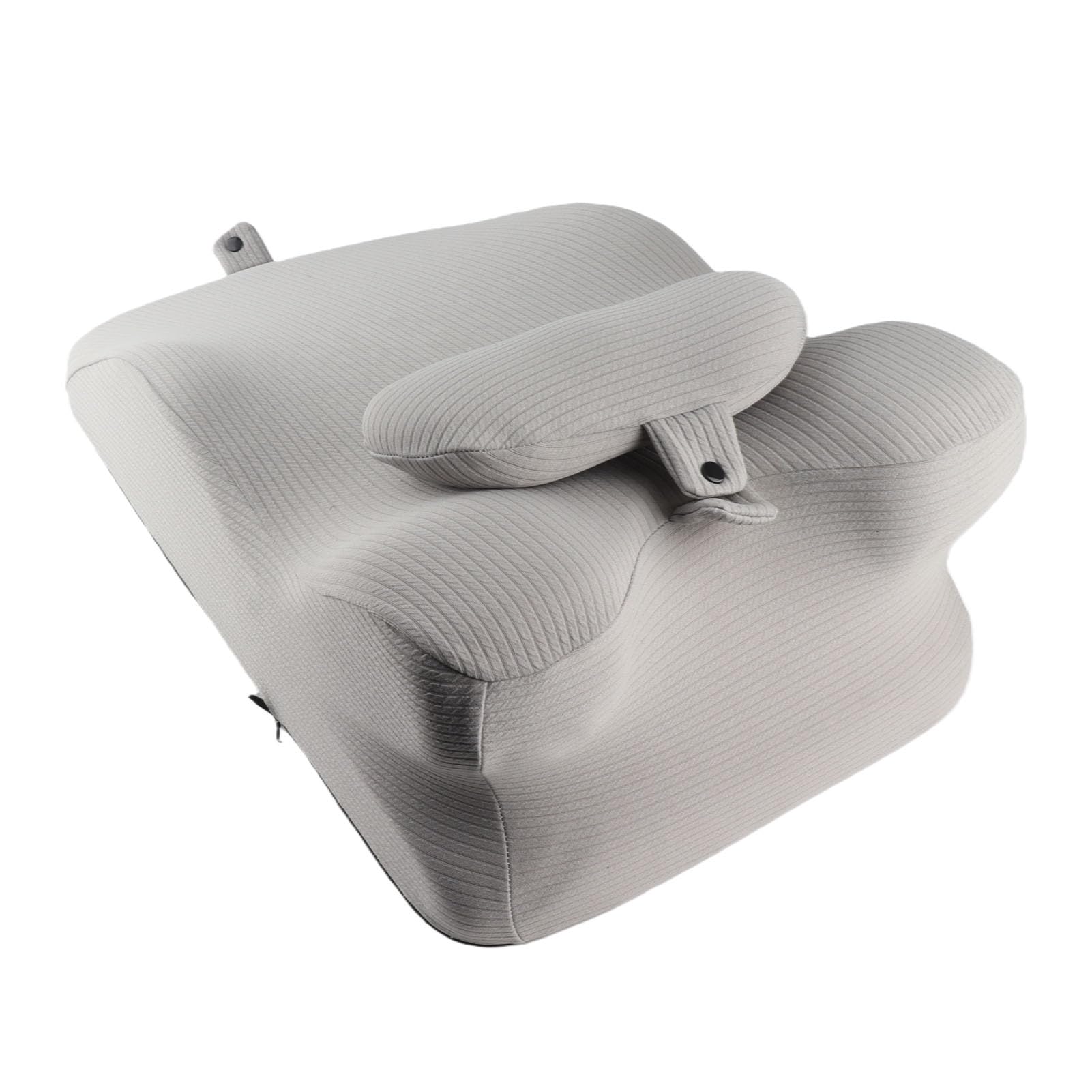 Almohada Ortopédica Viscoelástica, Cojín Elevador para Piernas, Soporte para Dormir Boca Abajo, Alivio del Dolor de Espalda