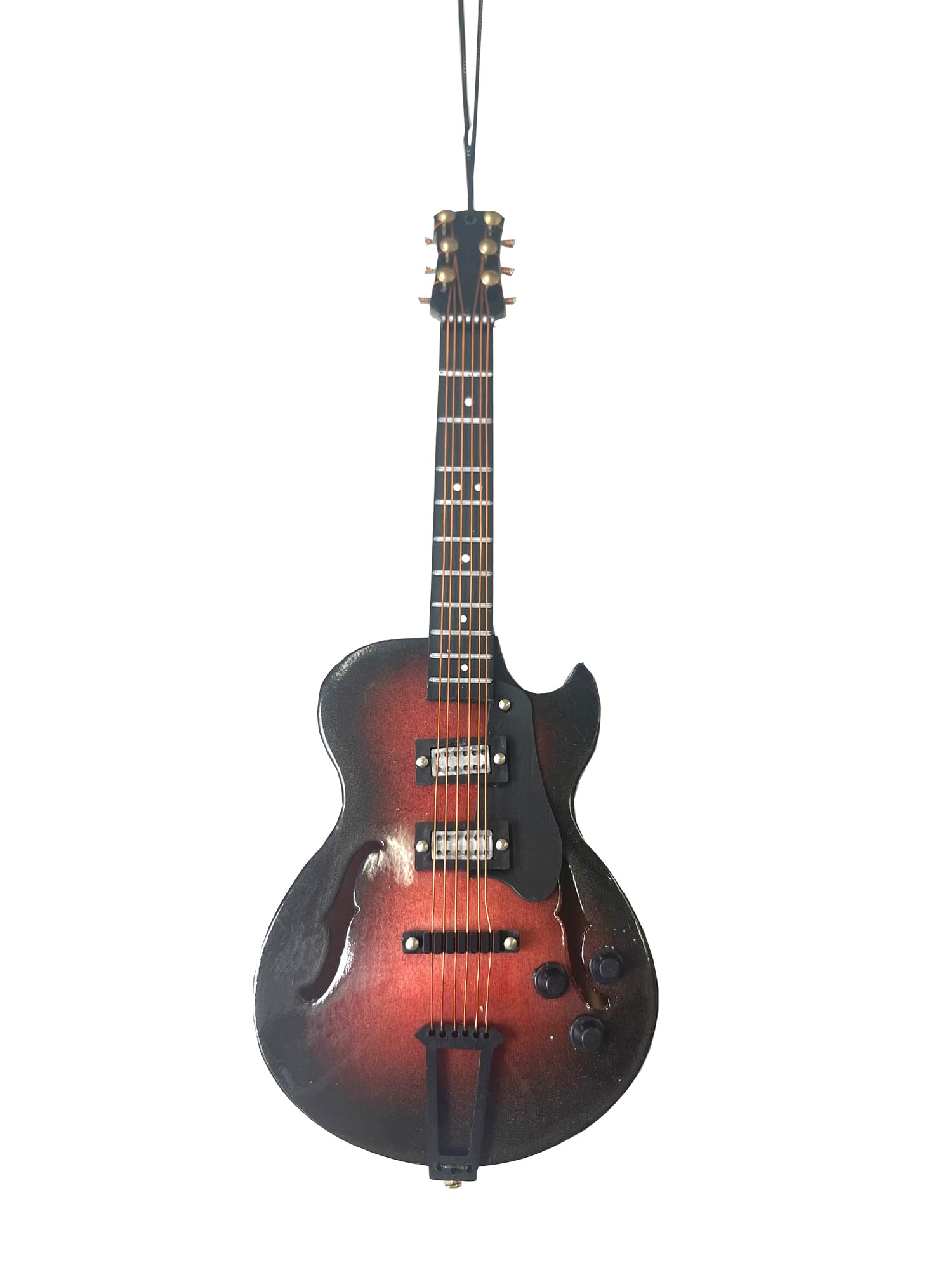 Broadway Gifts Electric Guitar Christmas Tree Ornament Decoration 5 inches