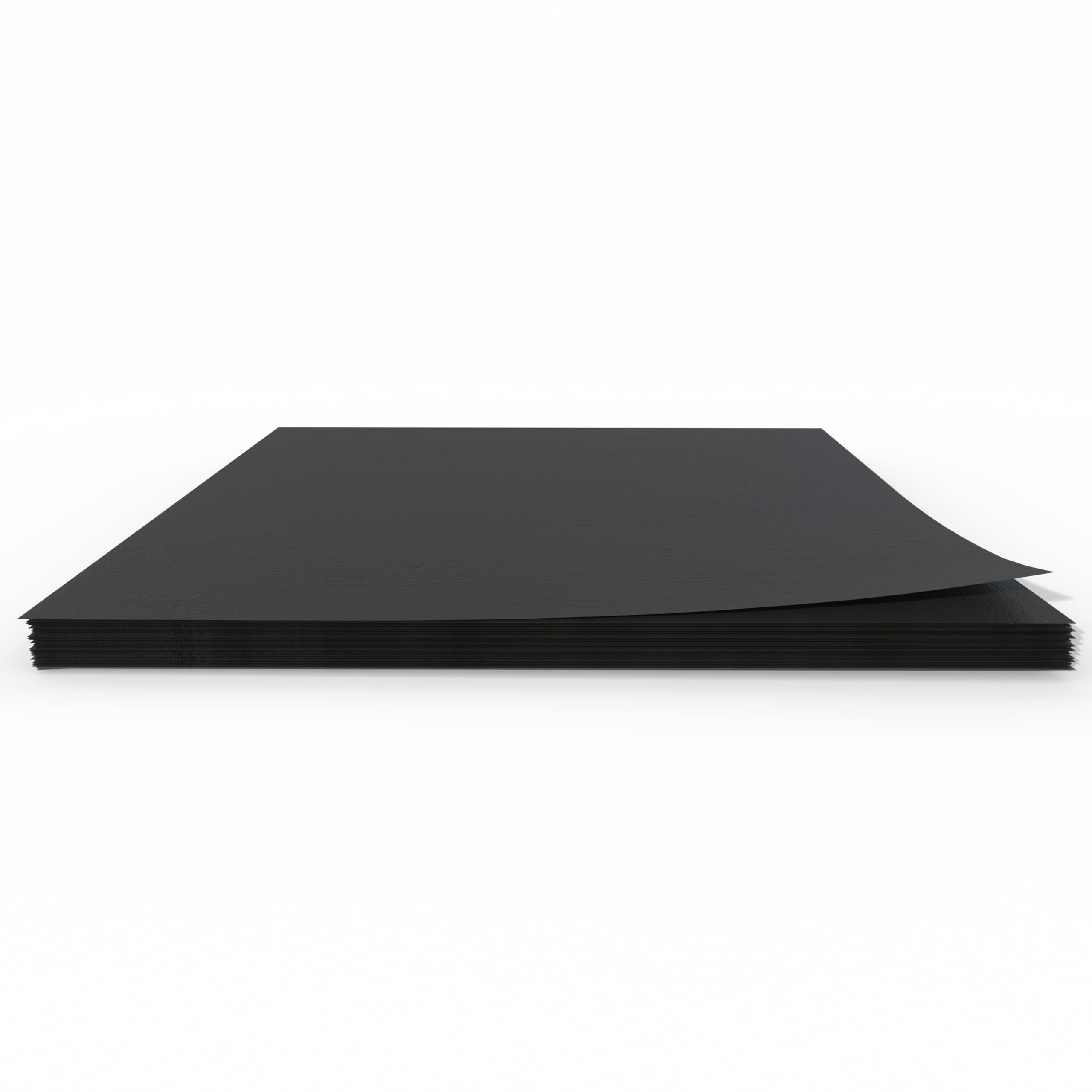 JamJar Print Black Coloured Paper | 50 Sheets A3 120gsm | Made in the UK | Cardstock for Art School Office and Home