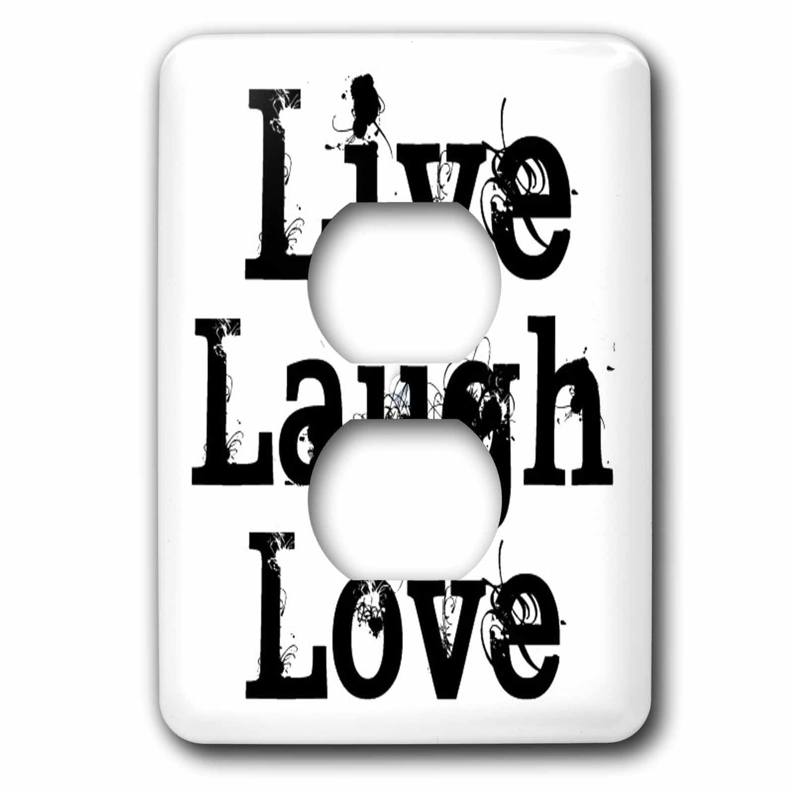 Live Laugh Love 2 prises pour embellir le salon et la chambre
