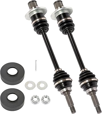 Rear Left &amp; Right CV Axle Shaft Assembly Replacement for Suzuki King Quad 4X4 450 500 750 64901-31G41 64901-31G40 64901-31G31