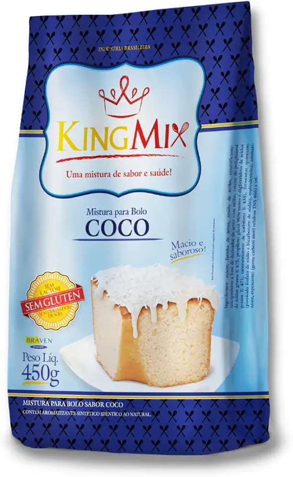 King Mix Bolo De Coco