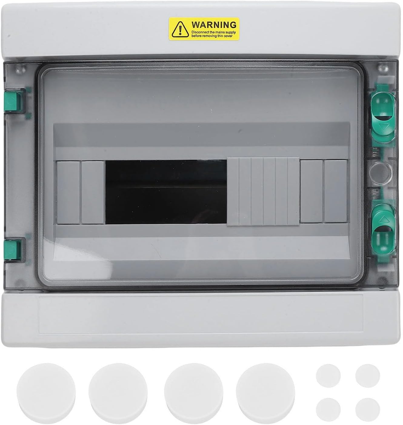 Eujgoov Electrical Junction Box Ip66 Rain Proof Dust Proof Durability Impact Electrical Insulation Transparent Cover With Locking Feature Indoor Outdoor Installations User Convenience