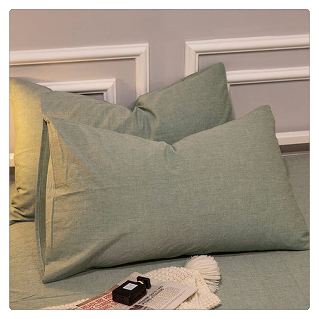 MFJGHU Lattice Pillowcases Home Bedding Decorative Pillow Cover Cotton Super Soft Case Solid Color Sofa Throw Pillows(Style C)