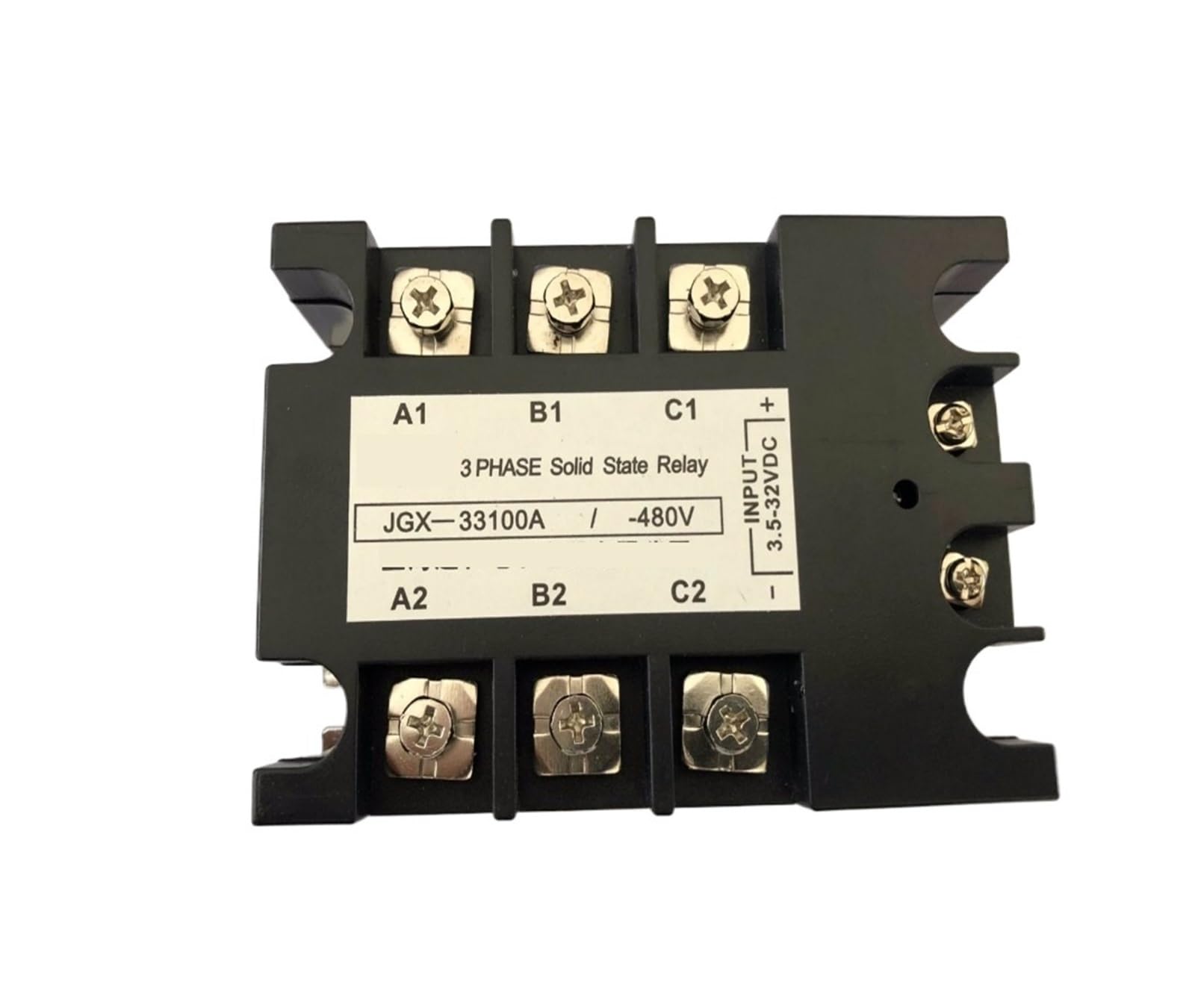 CJKXPZMH JGX-33100A 3.5-32VDC/480VAC 25A 40A 80A 100A DC to AC 3 Phase Solid State Relay(100A)