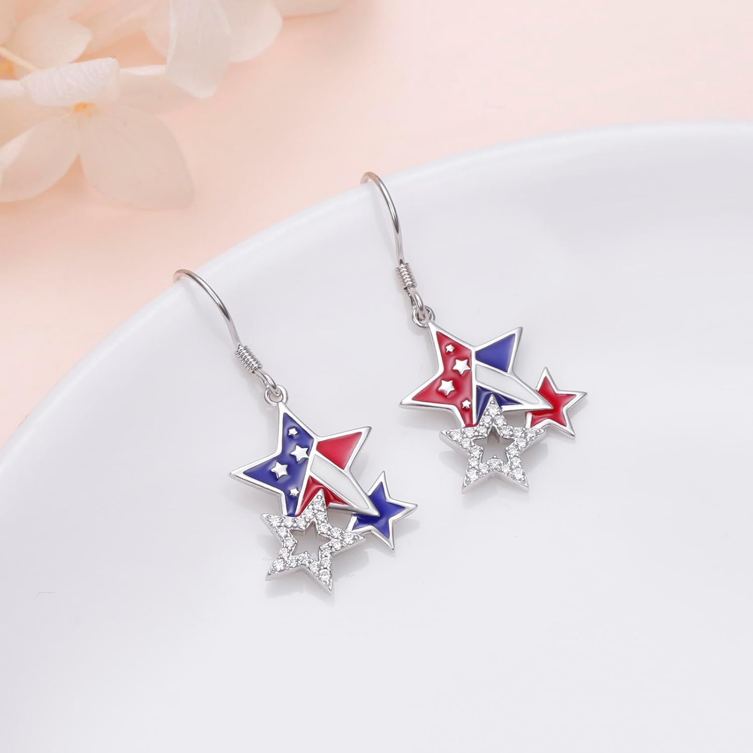 S925 Sterling Silver Trendy Dangle Drop Stud Loops Hoop Earrings for Women Jewelry Cuban Link - Image 3