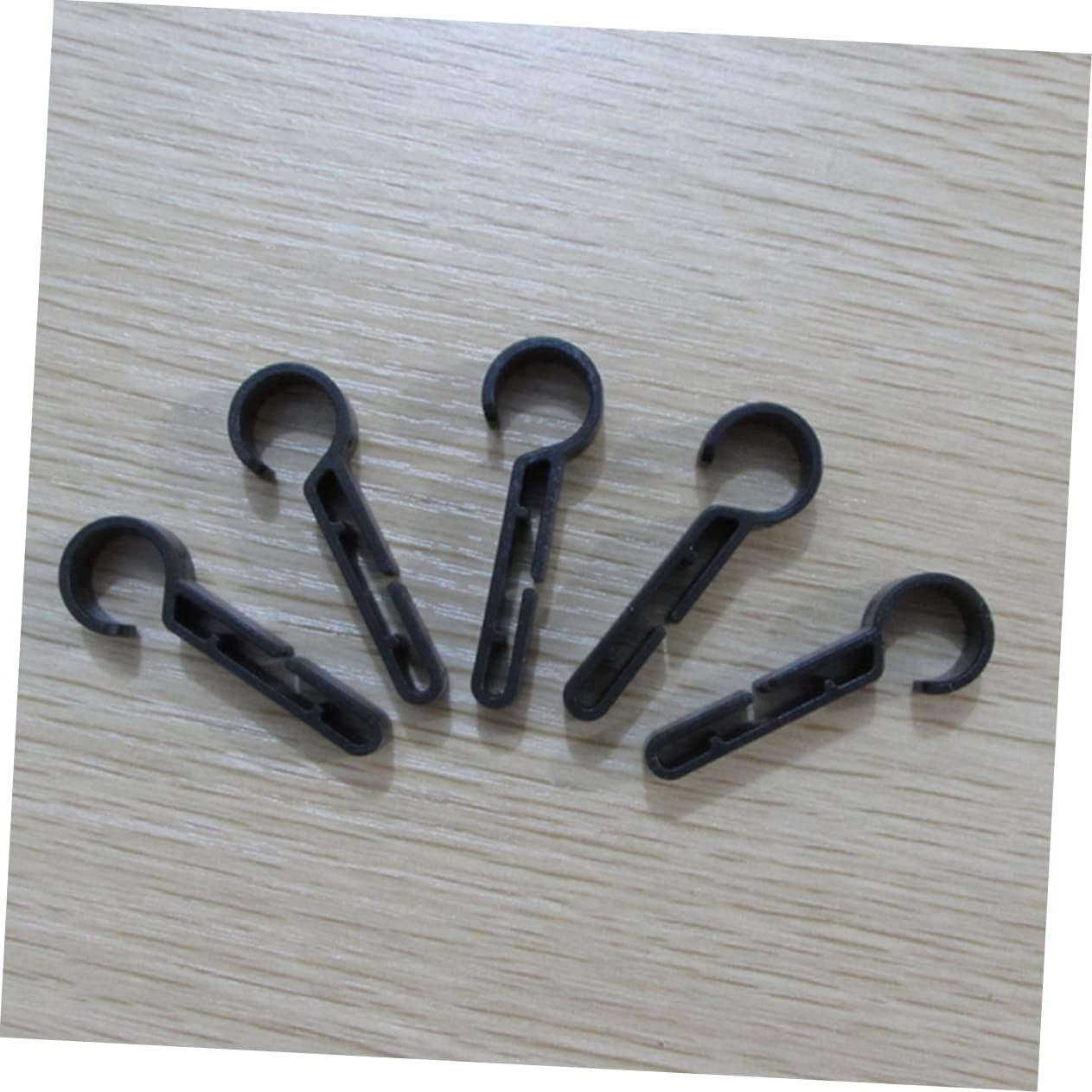 8pcs - Safety Helmet Headlamp Clasp Retainers Easy to Install Light Holder Prevent Sliding for Hard Hats and