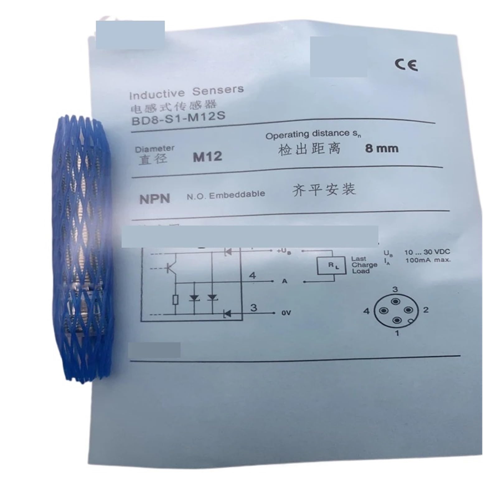 Proximity switch BD8-S1-M18S BD5-S1-M18 BD8-S2-M18S BD5-S1-M18S BD8-S3-M18S
