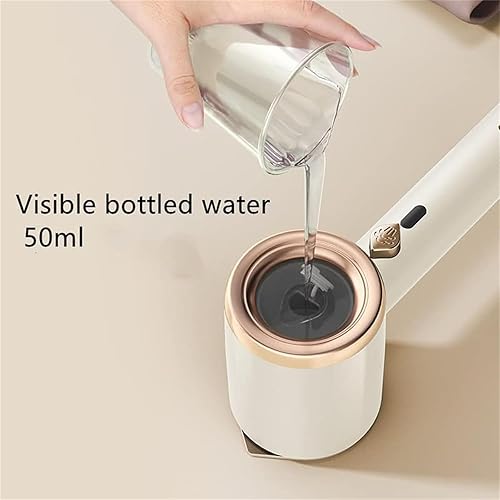 Miniatura 4 de Mini máquina de planchar portátil, plancha de vapor de mano mejorada, mini plancha de vapor pequeña portátil para el hogar, precalentamiento rápido,