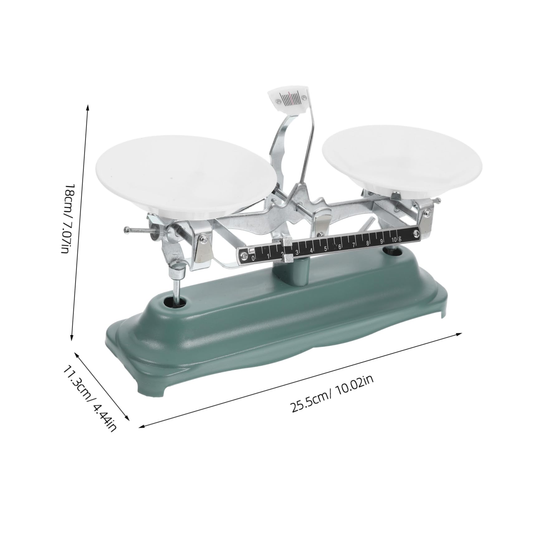 POPETPOP Balance à Triple Fléau de Laboratoire Outil de Balance Scientifique Portable avec Poids pour Salle de Classe