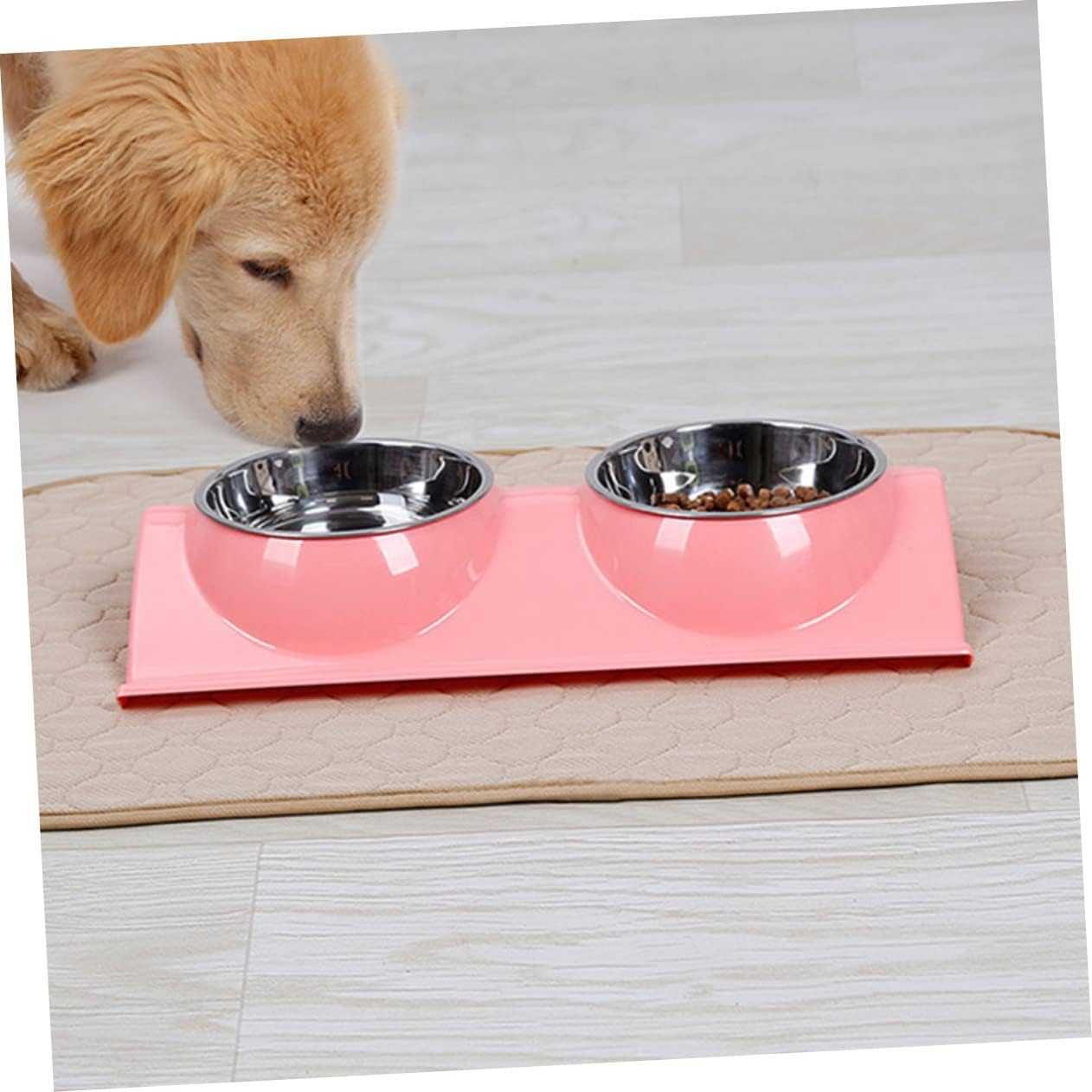 Yardwe Washable Dog Pee Mat High Absorbency Pet Toilet Training Pad Durable for Puppies Cats and Pets Khaki