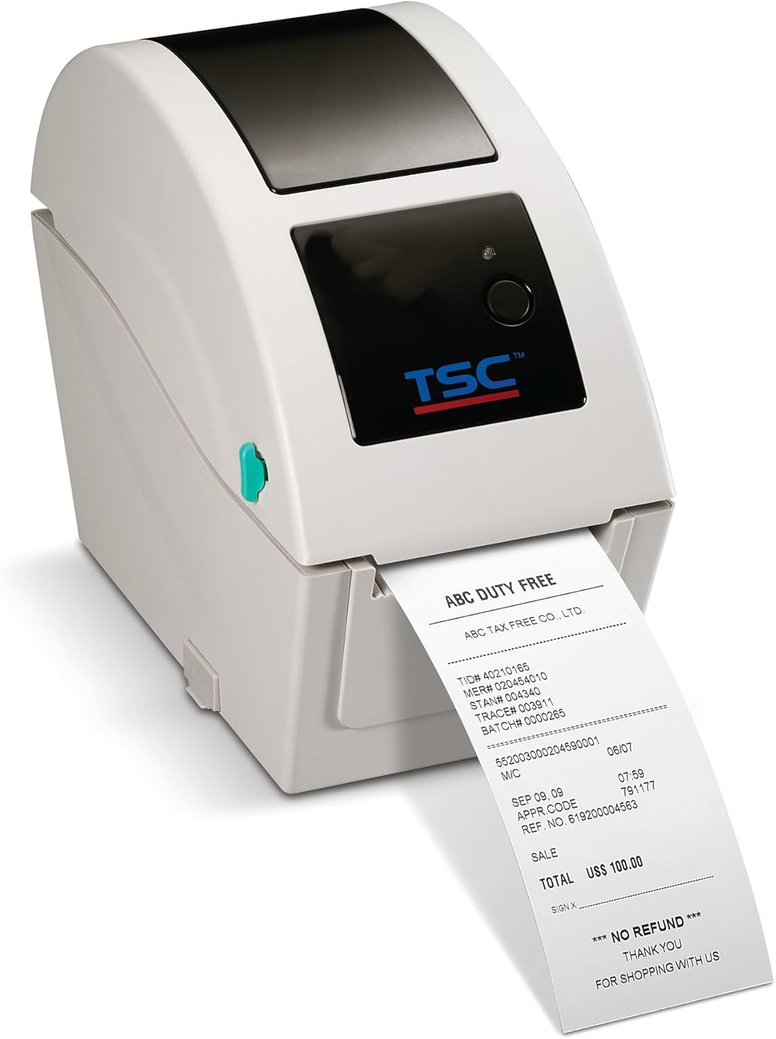 TDP-225W Barcode Label Printer, Direct Thermal, 203 dpi, USB/Ethernet/USB Host, Wristband Printer, 2.05” Print Width, 99-039A002-1301