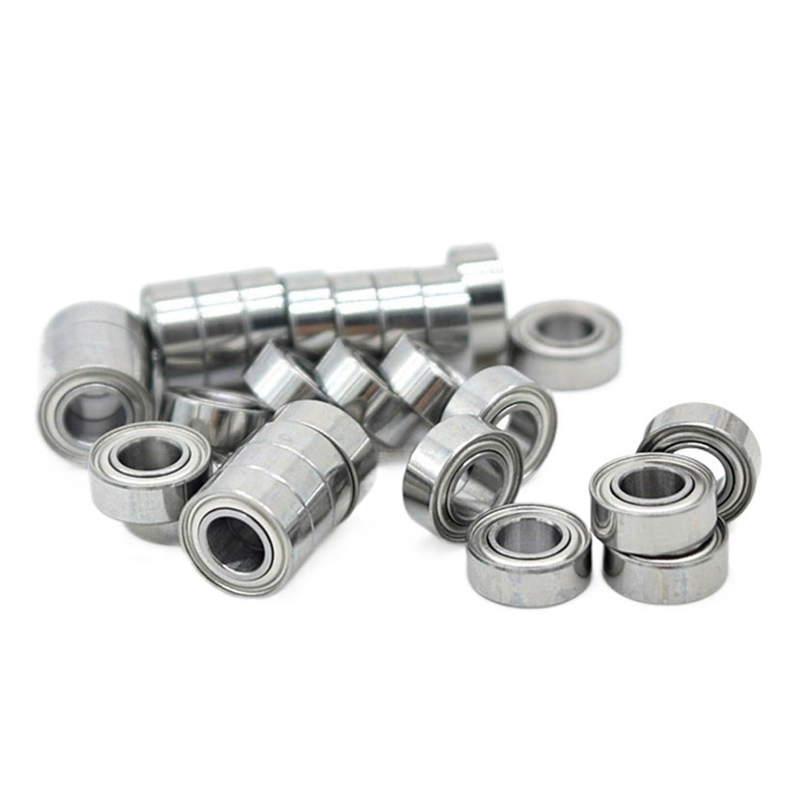 Bouclier de joint bimétallique Micro roulement à gorge profonde 10 pièces MR84ZZ 4 * 8 3mm ABEC-1 roulements billes miniature d'imprimantes 3D