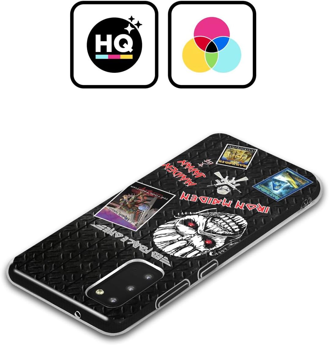 Head Case Designs Officially Licensed Iron Maiden Collage Graphics Gel Case [Military Grade Protection] Compatible with Samsung Galaxy S25 Ultra and Compatible with MagSafe