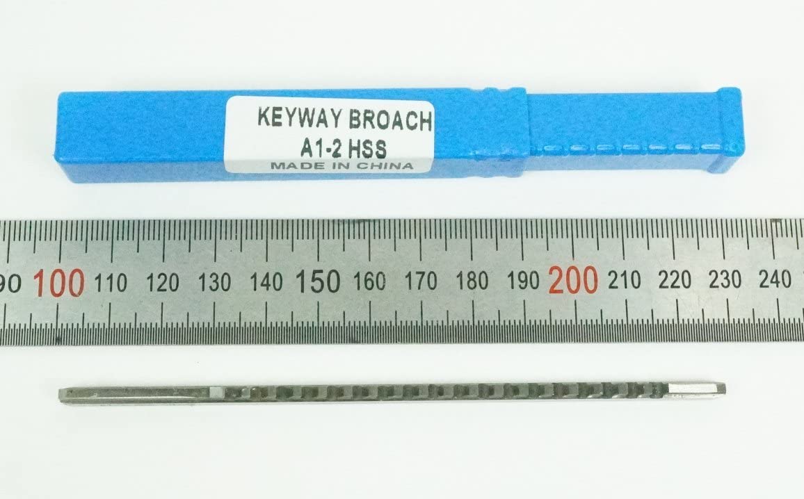 Amazon.co.jp: キー溝 内径 切削 ブローチ 2mm、3mm、4mm、5mm、6mm 
