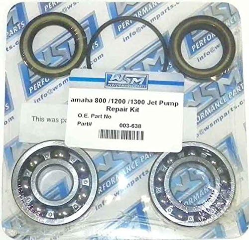 Jet Pump Repair Kit Compatible with Yamaha fits Models GP, FX 140, FX Cruiser, FX HO, XLT WSM 003-638 details in description