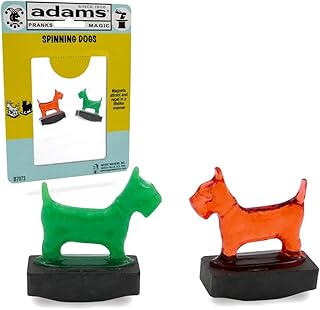 Magic Makers - Adams Pranks and Magic - Spinning Dogs - Classic Novelty Magic Toy
