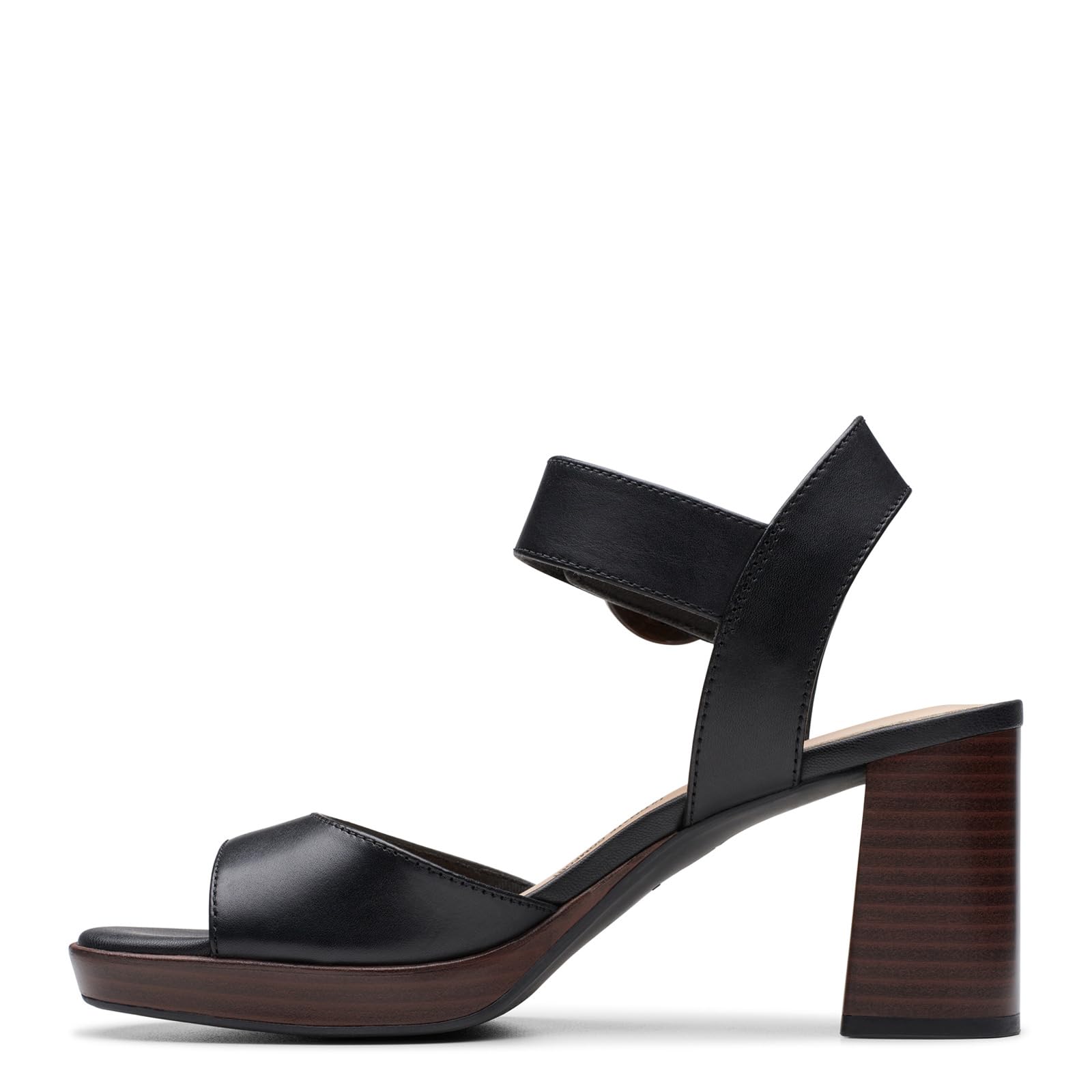 Clarks Ambyrlyn Rubí, Sandalia con talón Mujer