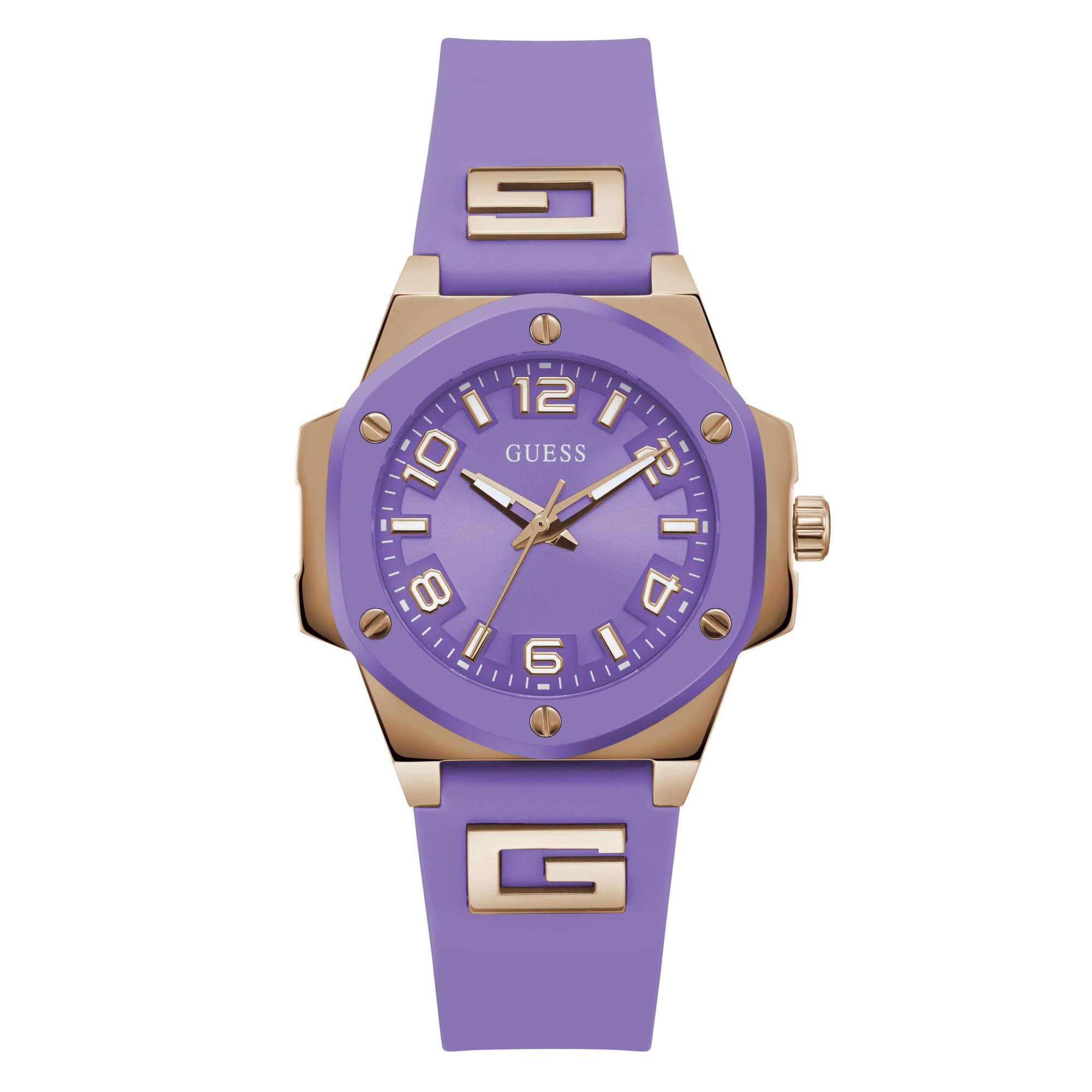 Analog Lavender Dial Women's Watch-GW0555L5